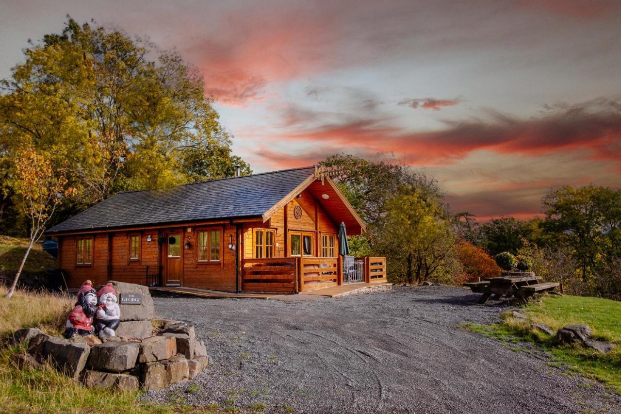 George Cabin - Log Cabin In Wales With Hot Tub Newtown  Exterior photo